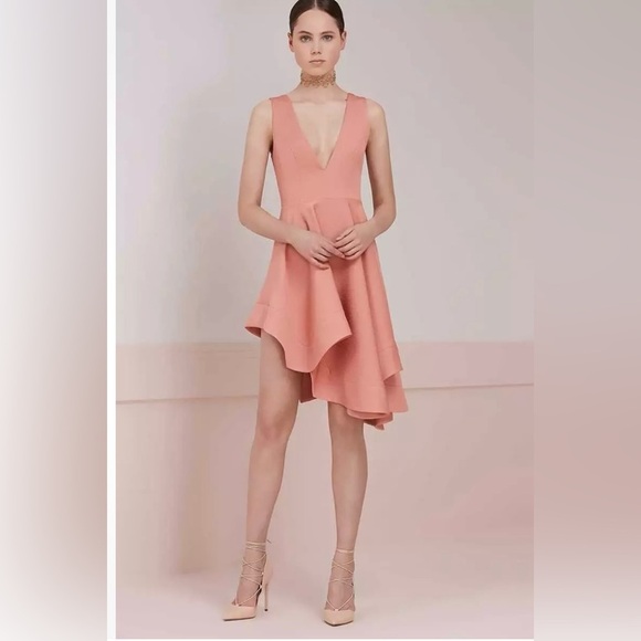 Keepsake the Label Begin Again Peach Pink Dress Size small - Picture 2 of 14